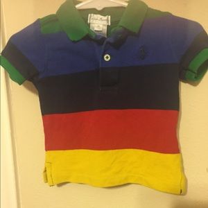 Ralph Lauren Infant Boy Shirt size 6 Months.